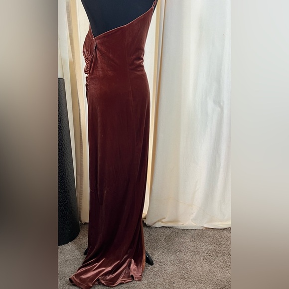 Revelry Maxi One Shoulder Dress Sz 14 Prom/Formal - Picture 4 of 4